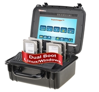 SuperImager Plus 12” Portable Rugged Forensic Imaging Unit with Thunderbolt 4.0 Port - Dual Open OS